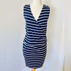 Ann Taylor mini striped dress